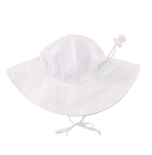 Load image into Gallery viewer, Kids White Sun Protective Hat
