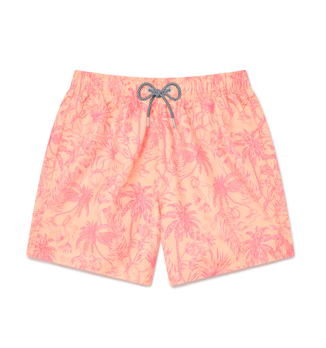 Men's Boardies Peach Please Swim Short