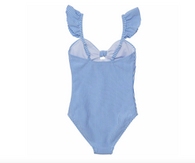 Load image into Gallery viewer, Girls Parisian Frill Summer Swim Suit
