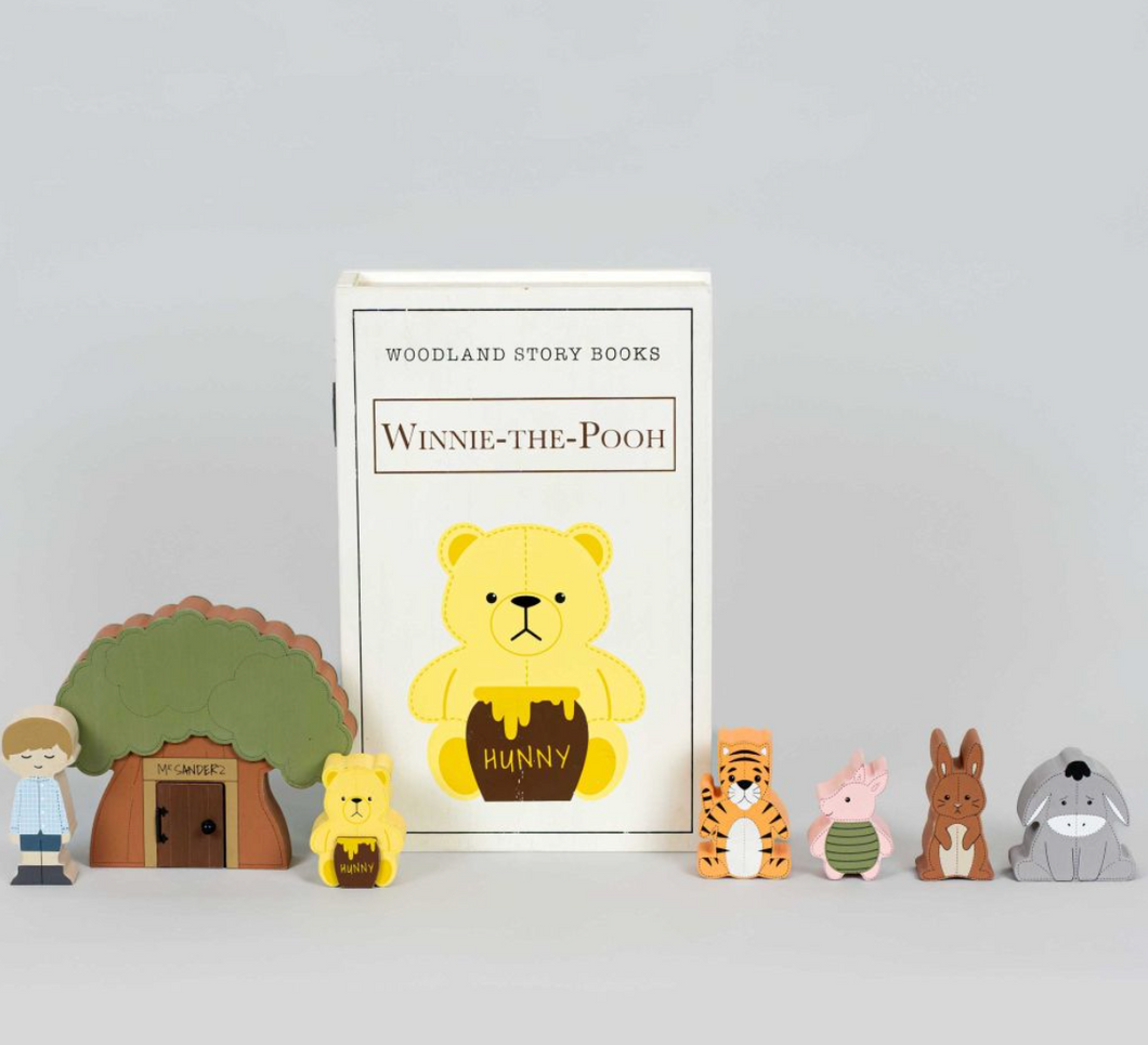Winnie the Pooh Wooden Story Box Gift Set