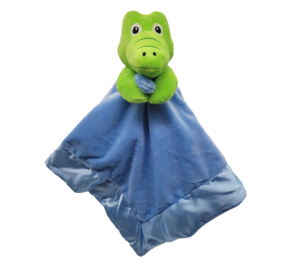 Alligator Lovey Security Blanket
