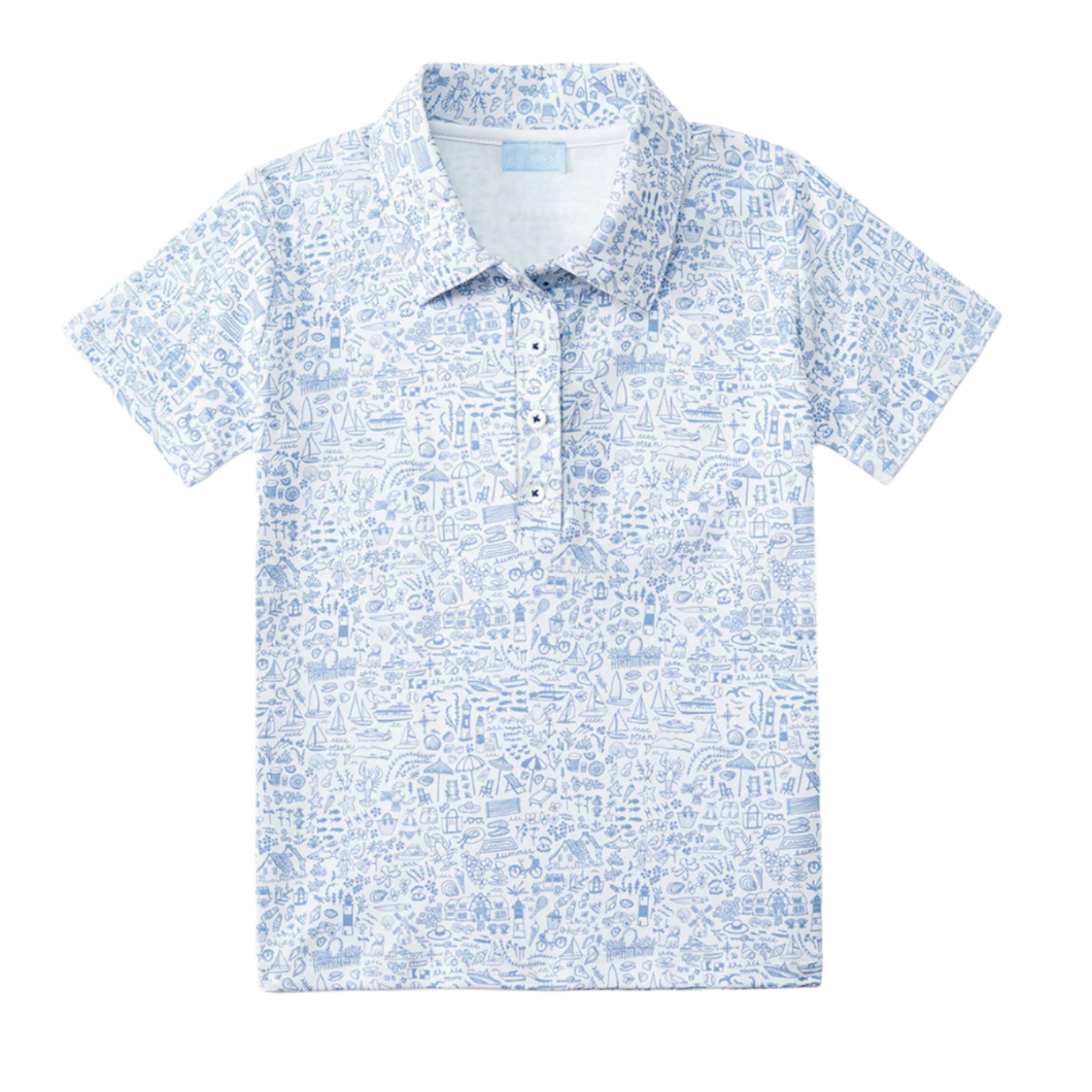 Seaside Boy's Polo Shirt