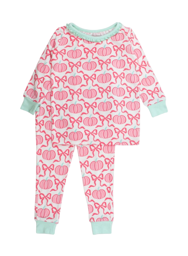 Pink Fairytale Pumpkin Bamboo Pajama Set