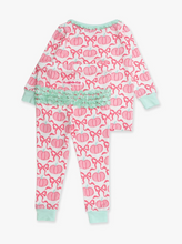 Load image into Gallery viewer, Pink Fairytale Pumpkin Bamboo Pajama Set
