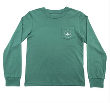 Load image into Gallery viewer, Boys Santa Hat Long Sleeved Graphic Tee
