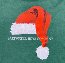Load image into Gallery viewer, Boys Santa Hat Long Sleeved Graphic Tee
