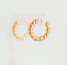 Load image into Gallery viewer, Rope Huggie Earrings
