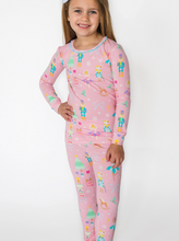 Load image into Gallery viewer, Girls Bamboo Sugarplum Dreams Nutcracker Pajama Set
