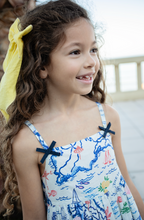 Load image into Gallery viewer, Girls Tia Dress Island Map
