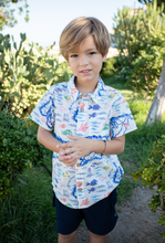 Load image into Gallery viewer, Boys Jack Shirt Island Map
