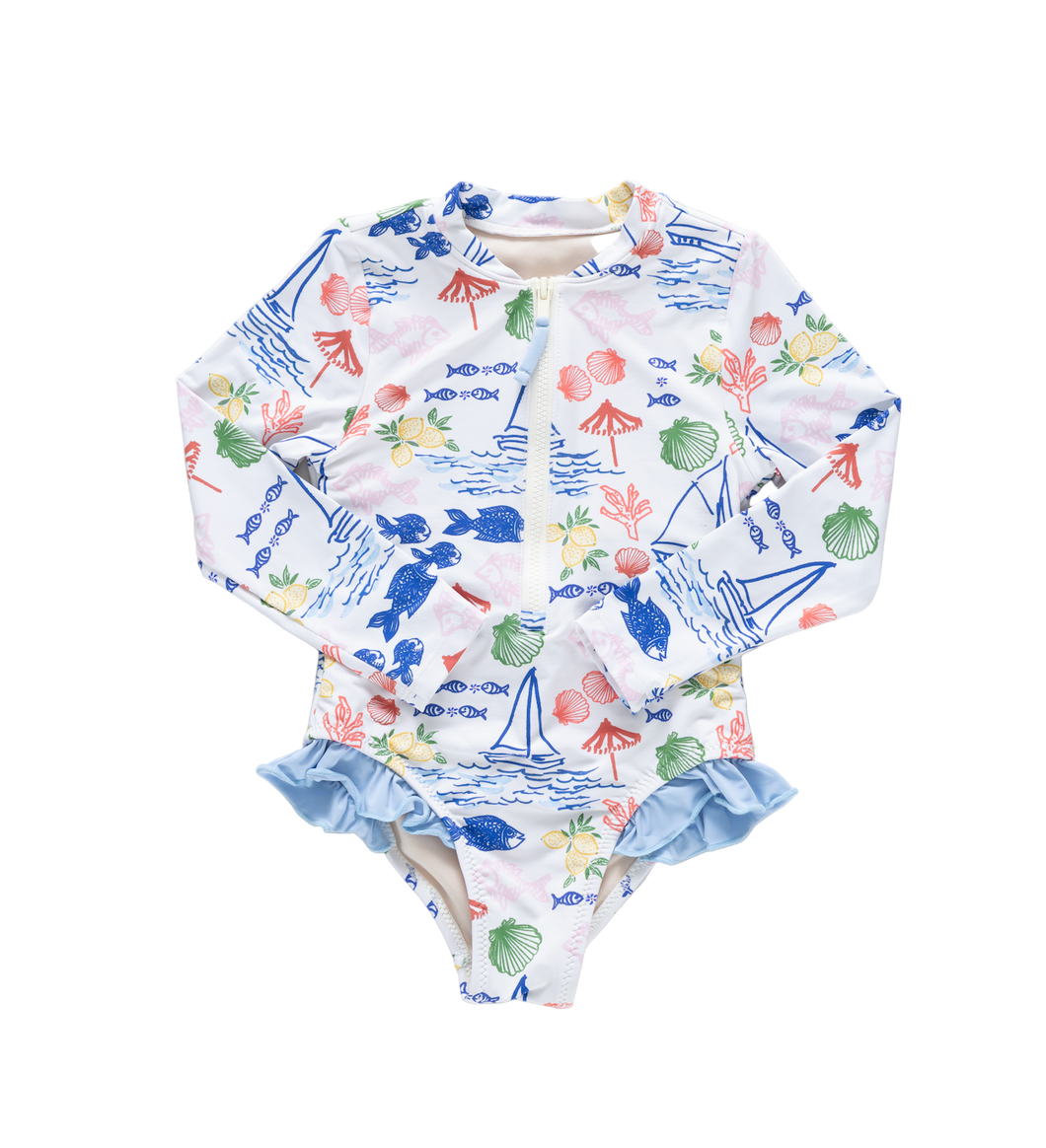 Girls Arden Suit - Island Multi