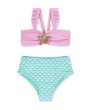 Load image into Gallery viewer, Girls Sea Star Bikini
