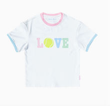 Load image into Gallery viewer, Girls LOVE Tennis Tee
