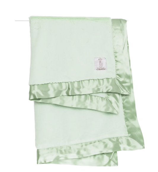 Little Giraffe Luxe Baby Blanket Sage Green
