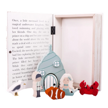 Load image into Gallery viewer, Mermaid Wooden Storybook Box Set
