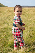 Load image into Gallery viewer, Baby Girl Ruby Jumper - Holiday Tartan
