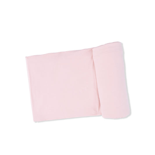 Angel Dear Baby Swaddle Blanket Lotus Pink, soft and cozy fabric with lotus flower pattern for newborns and infants.