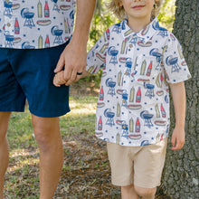 Load image into Gallery viewer, Boys Grilling Out Jack Shirt
