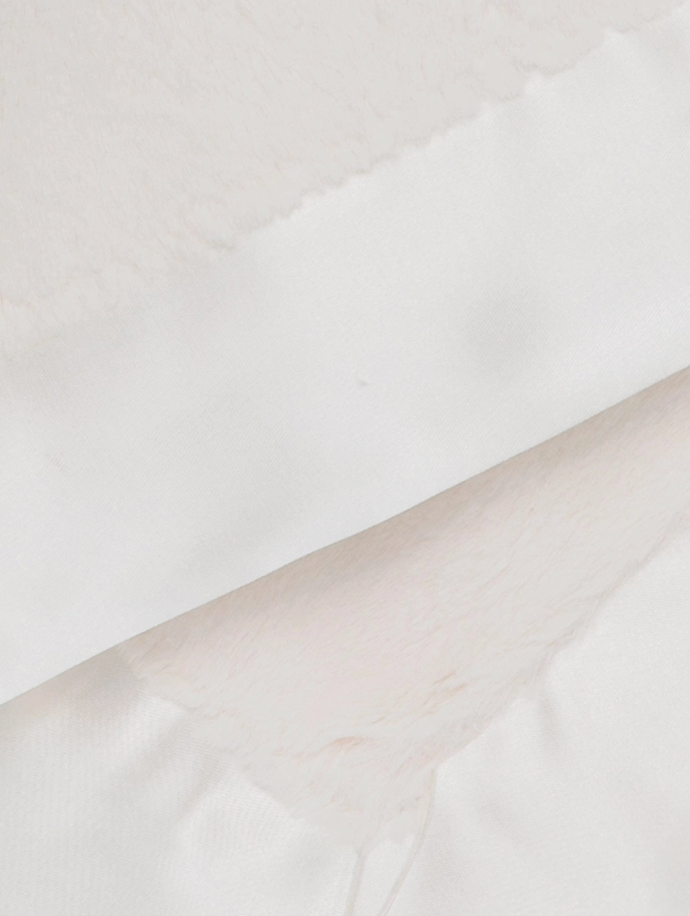 Little Giraffe Luxe Blanky in cream, soft plush baby blanket with luxurious texture and gentle design.