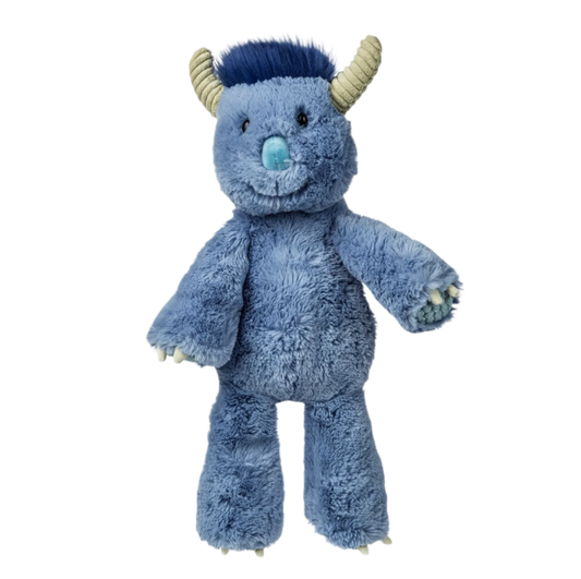 Kids Marshmallow Jr Maximus Monster plush toy by Mary Meyer, soft and colorful with friendly monster features for children.