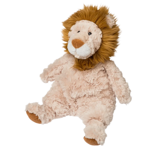 Soft, cuddly Mary Meyer Snuggables Lion plush stuffed animal with detailed mane and friendly face for kids.