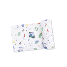 Load image into Gallery viewer, Golf Things Swaddle Blanket
