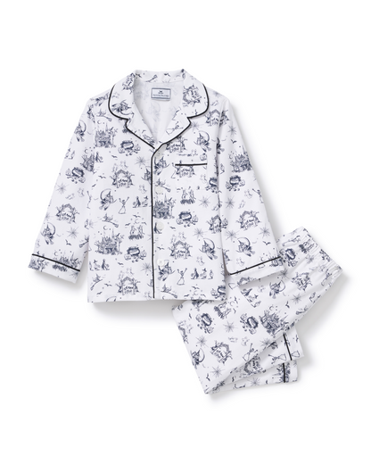 Hallow's Eve Toile Button Down Set