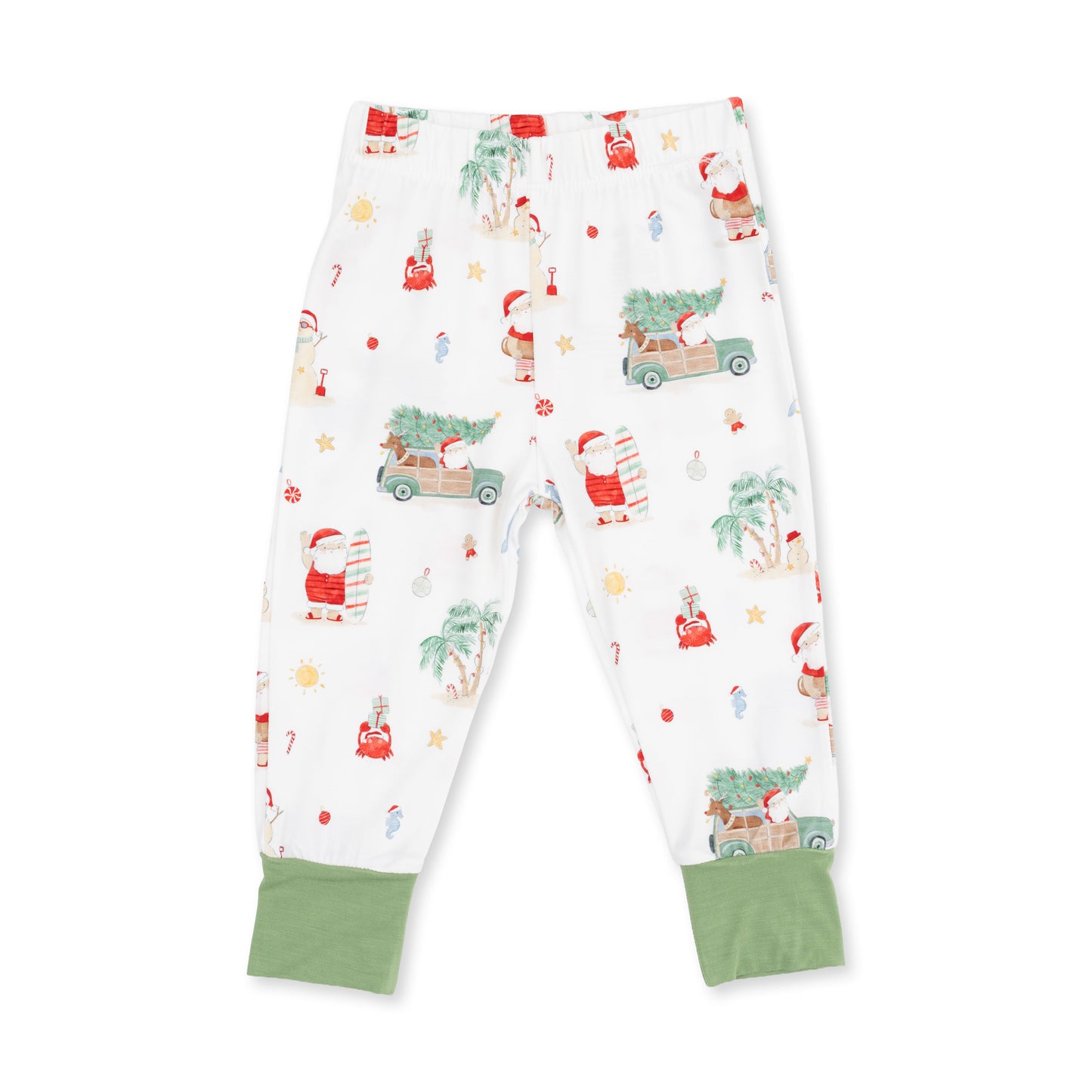 Beach Christmas Long Sleeve Loungewear Set