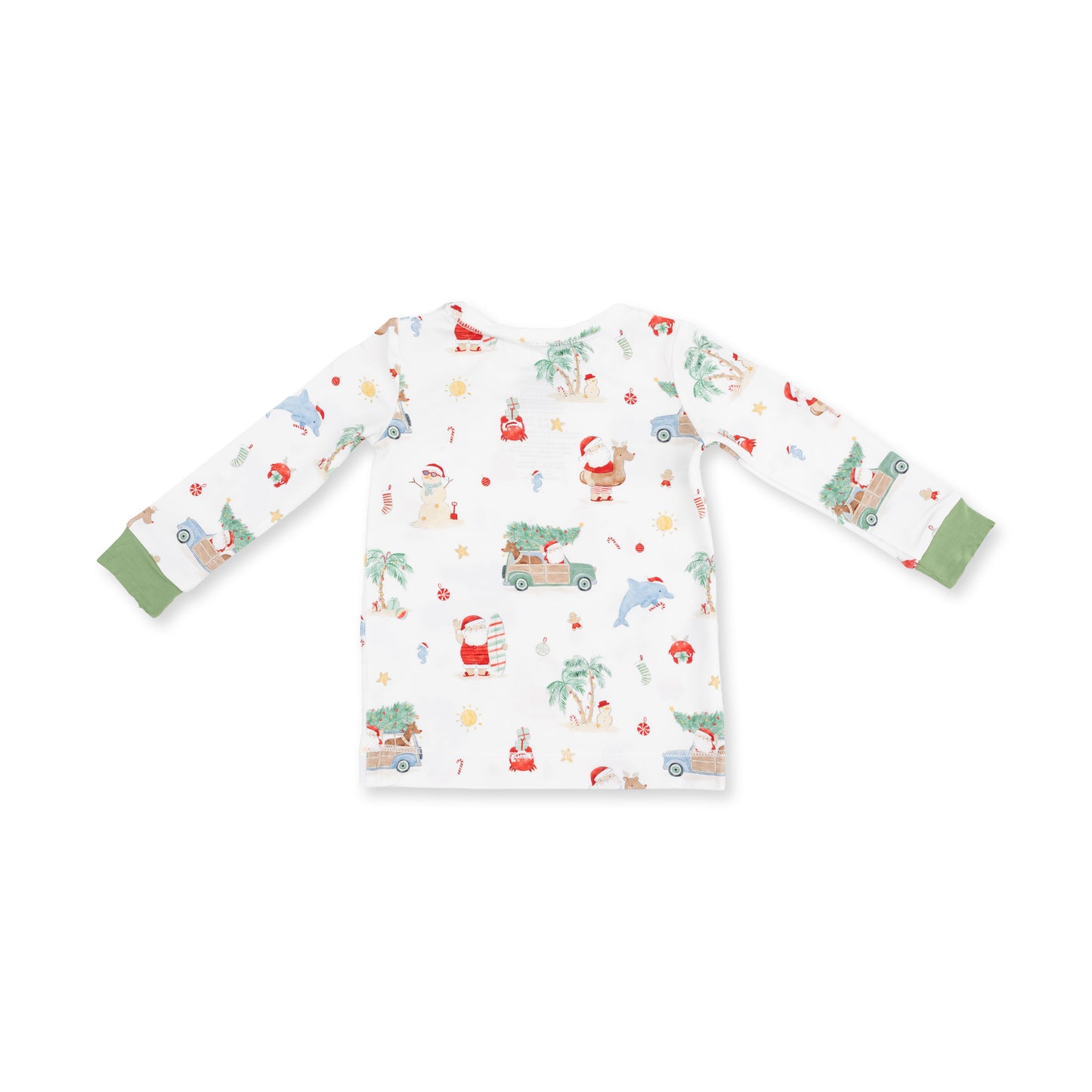Beach Christmas Long Sleeve Loungewear Set