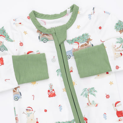 Beach Christmas Convertible Romper