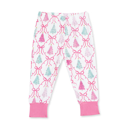 Bow Trellis Tree Long Sleeve Lounge Set