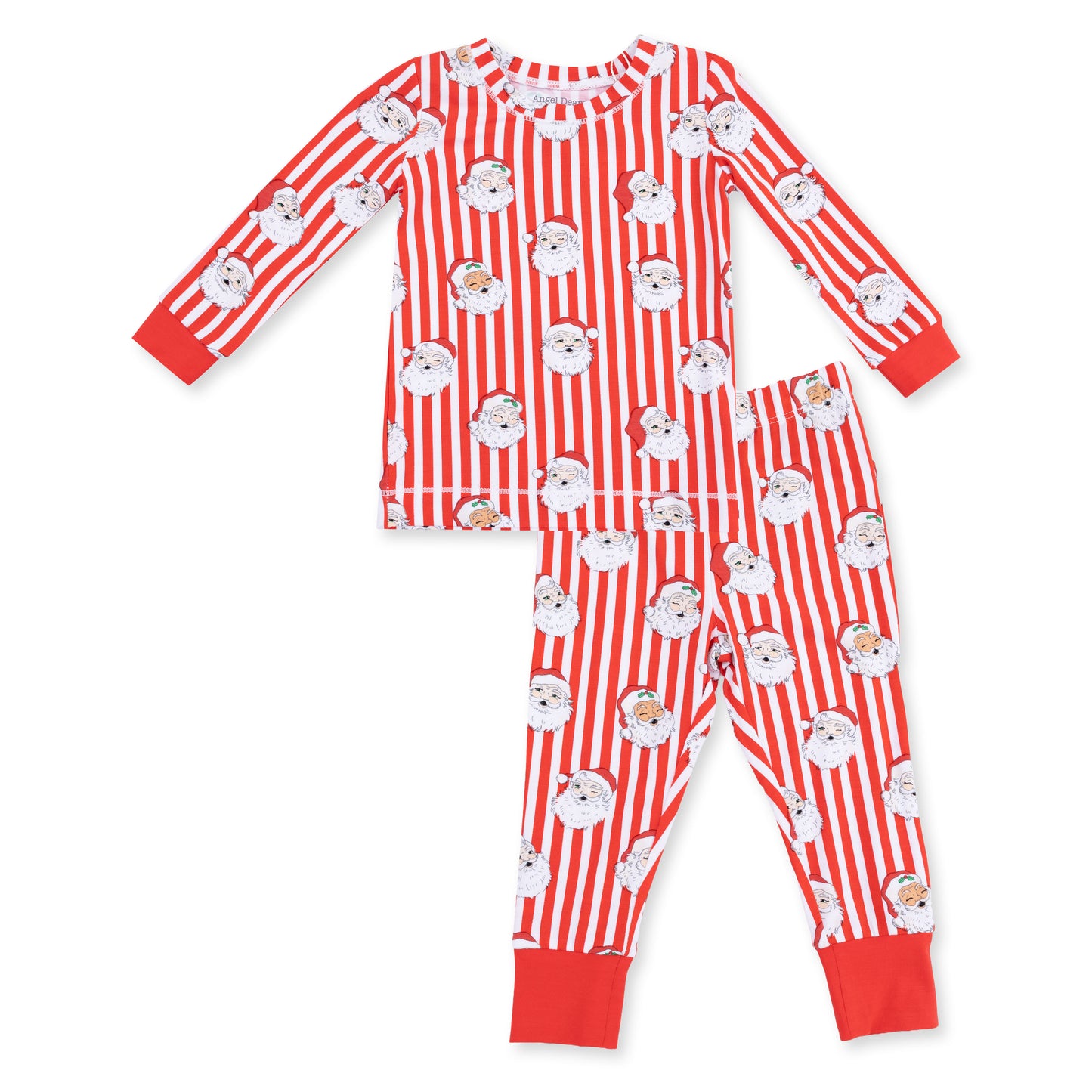 Vintage Santa Stripe Long Sleeved Lounge Wear