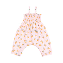 Load image into Gallery viewer, Smocked Romper - Sweet Clementines
