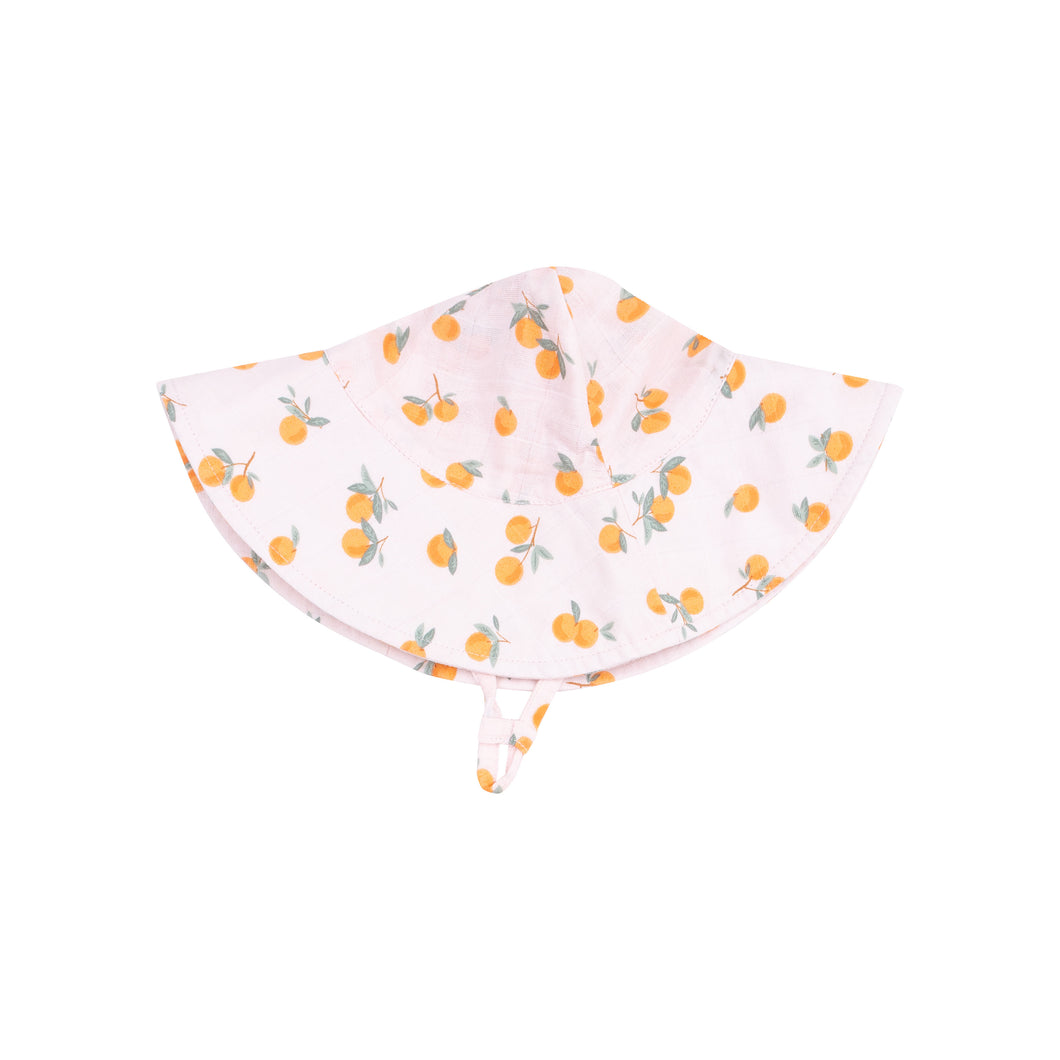 Sweet Clementine Wide Brim Hat
