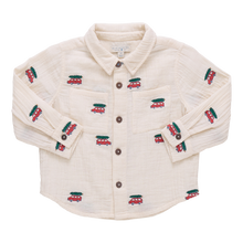 Load image into Gallery viewer, Boys Jack Shirt - Tree Farm Embroidery
