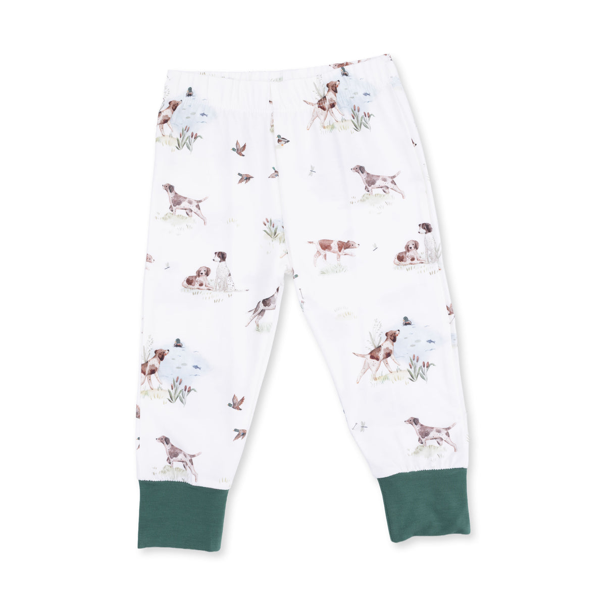 Kids Pointer Pups and Duck Buddies Long Sleeve Lounge Set