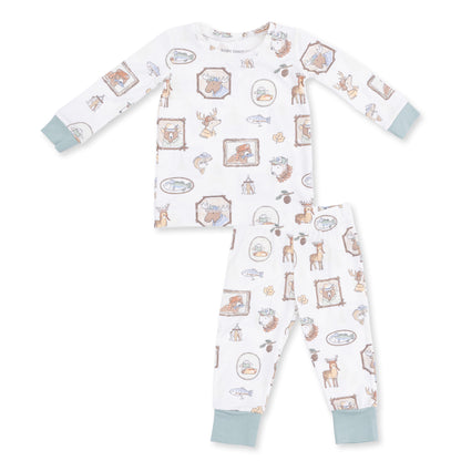 Kids Woodson's Family Cabin Long Sleeve Loungewear Set