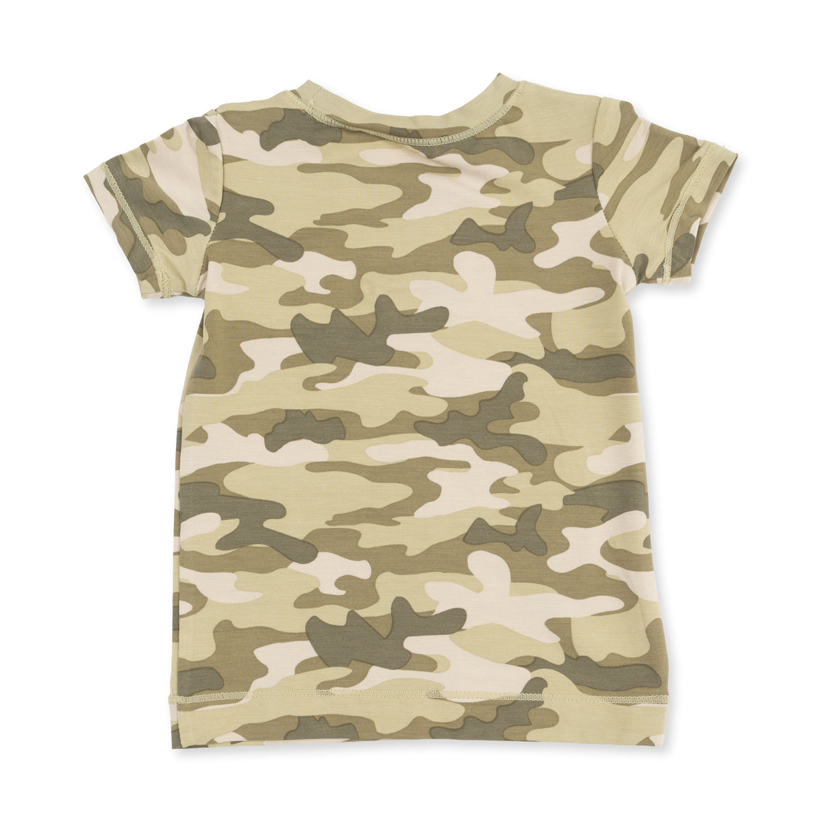Kids Camo Short Sleeve Loungewear Set
