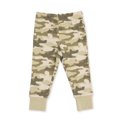 Kids Camo Short Sleeve Loungewear Set