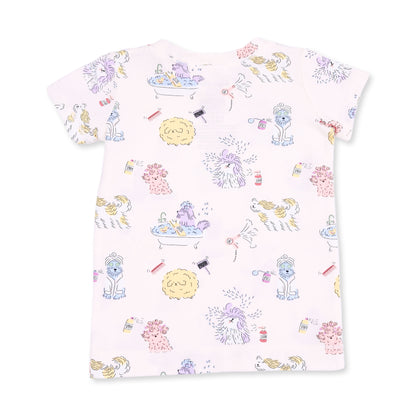 Girls Spa Dogs Loungwear Set