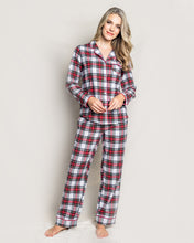 Load image into Gallery viewer, Women&#39;s Balmoral White Tartan Pajama Set **preorder**
