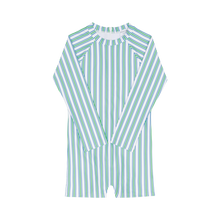 Load image into Gallery viewer, Unisex Tamarin Stripe Rasguard One Piece
