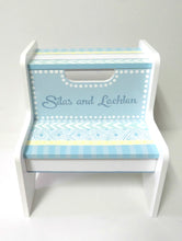 Load image into Gallery viewer, ***CUSTOM*** Hand Painted 2 Step Stool
