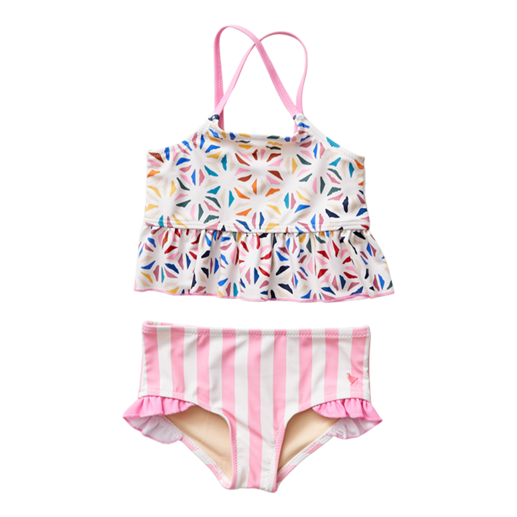Joy Tankini Girls Swim Set