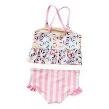 Load image into Gallery viewer, Joy Tankini Girls Swim Set
