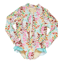 Load image into Gallery viewer, Girls Arden Swim Suit by Pink Chicken - Multi Ditsy Floral
