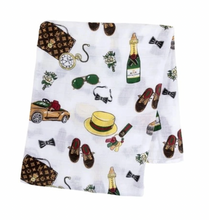 Load image into Gallery viewer, Dapper Napper Swaddle Blanket

