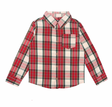 Load image into Gallery viewer, Classic Poplin Tartan Plaid Button Down
