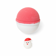 Load image into Gallery viewer, Holiday Bath Bomb with Surprise Toy Inside - Stocking Stuffers
