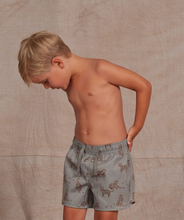 Load image into Gallery viewer, Boys Swim Trunk - Tiger Print
